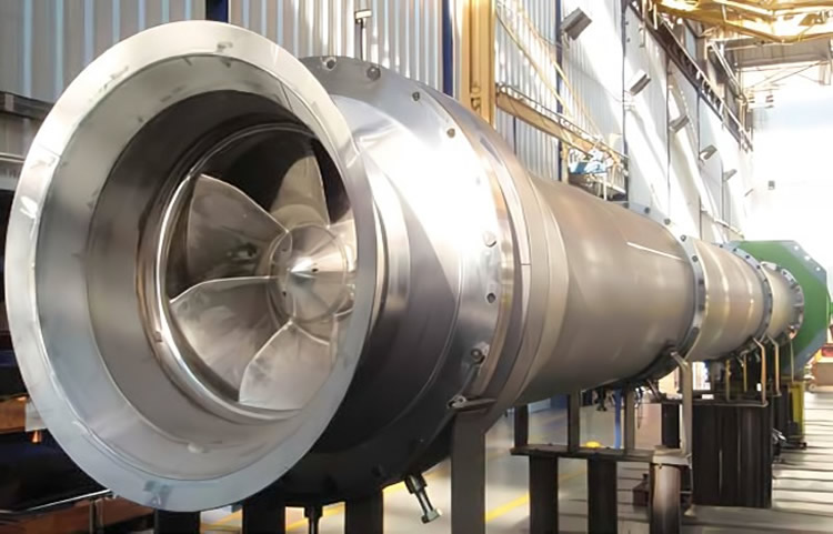 以超长轴系结构+分段式支撑设计为核心的超长立式液下长轴泵 以超长轴系结构+分段式支撑设计为核心的超长立式液下长轴泵