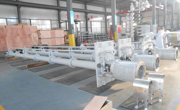 Dual-phase steel submerged pump