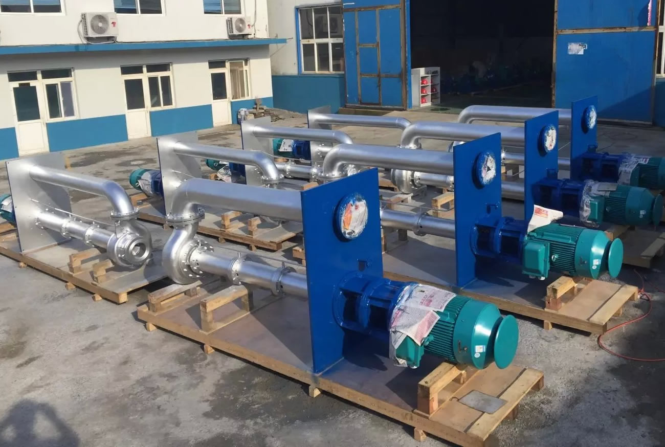 Stainless steel submerged pump