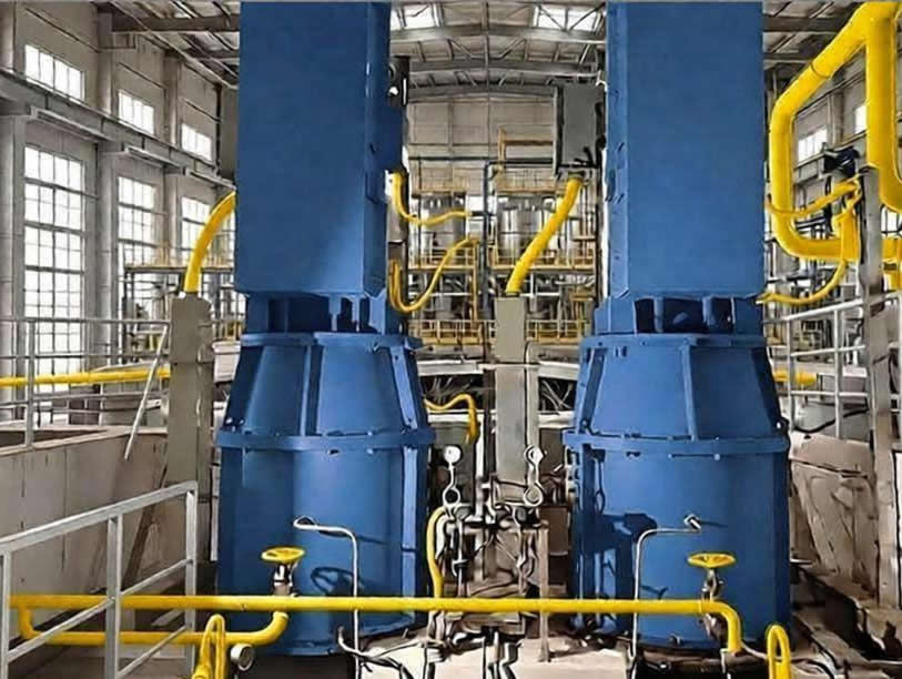 长泵山水采购立佳机械2台700HLBK-7型立式长轴斜流泵