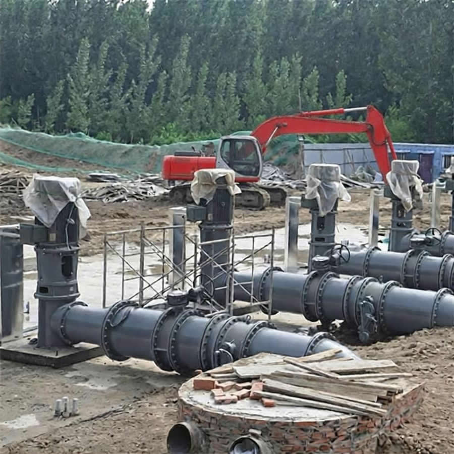 至信建设采购立佳机械多台100LC60-16、200LC-38A立式长轴泵