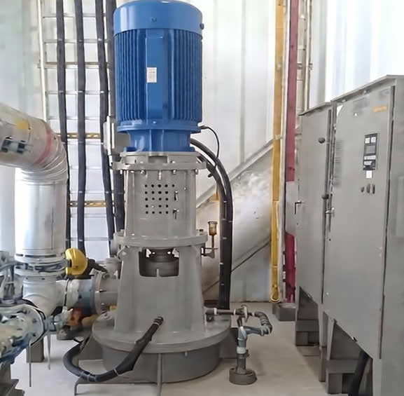 龙星科技采购立佳机械4台200LC-46型立式长轴泵