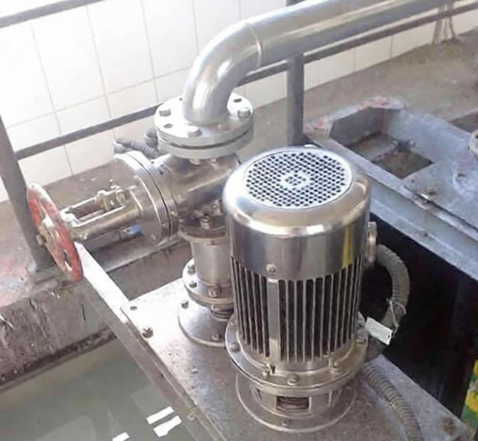 华康生物科技采购立佳机械多台65QV-SP25型立式双管长轴液下渣浆泵