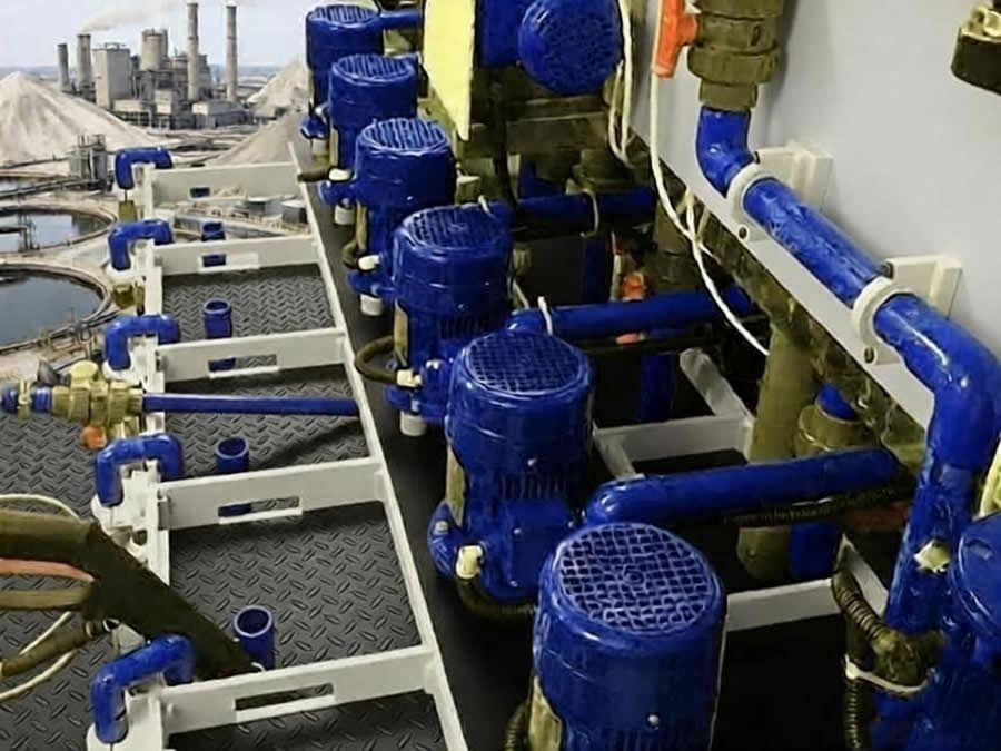 厦门三烨采购立佳机械6台套80PWDDF立式液下型长轴多吸头立式排污泵