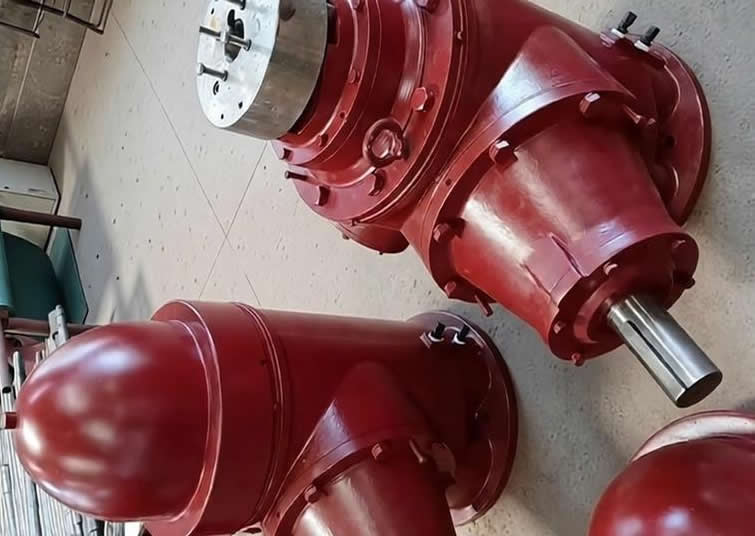工业废水处理行业H系列直角齿轮箱案例分析