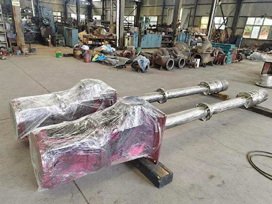 不锈钢(含双相钢)液下耐磨耐腐蚀型立式多级长轴泵相册
